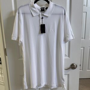 Hugo Boss Classic White Polo Shirt